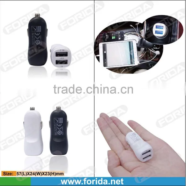 Dual USB Car Charger Portable Car Battery Charger photo-5