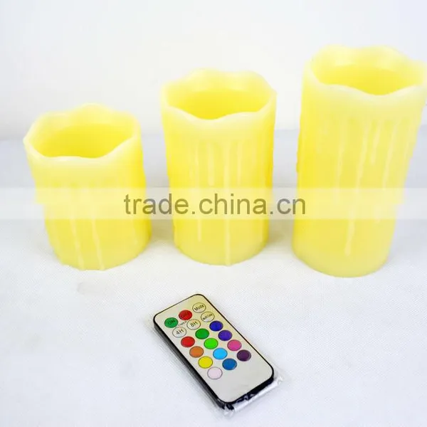 Everlasting Glow LED Wax Candle With Timer