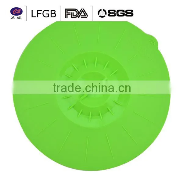 New Coming!!!attractive Non-slip Silicone Cup Cover,factory Price Coffee Cup/bowl Lids