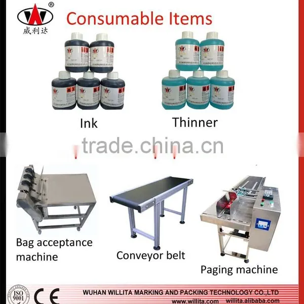 High Adhesion Ink HDPE / PET Plastic Bottle Industrial Inkjet Coding Printer photo-5