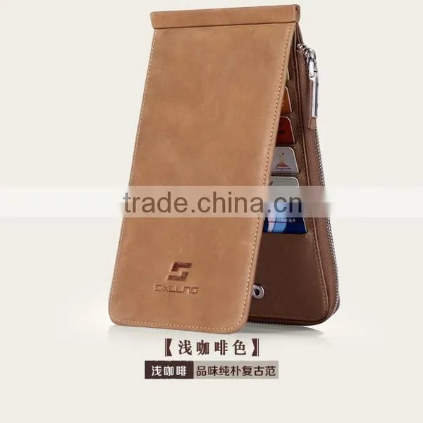 2015 Most Popular Fashion Hot Sell Leather Money Clip Credit Card Holder photo-3