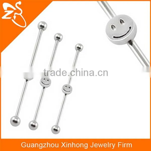 Fashion Surgical Steel Industrial Barbell Anchor Industrial Piercing Jewelry photo-5