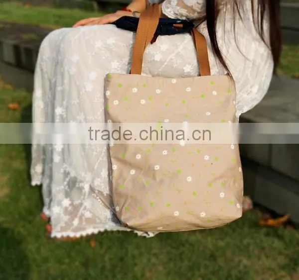 2016 Hot Selling Beach Tote Bag Cotton Canvas Beach Bag photo-6