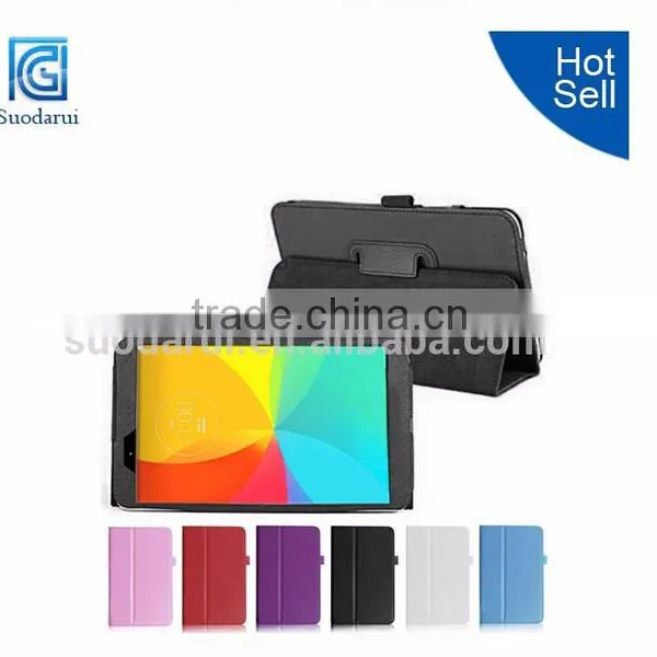 Book Stand Tablet With Smart Cover Auto Wake &Sleep + Stylus Pen Loop Tablet Case for LG Pad 7.0 V400 photo-3