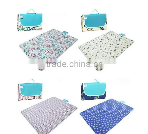 Outdoor Waterproof Beach Camping Picnic Moistureproof Aluminum Film Mat Blanket photo-4