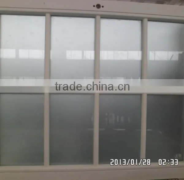 Double Glazed Windows-AS2208 Glass-grill Outside Glass-white Colour-obscure Glass