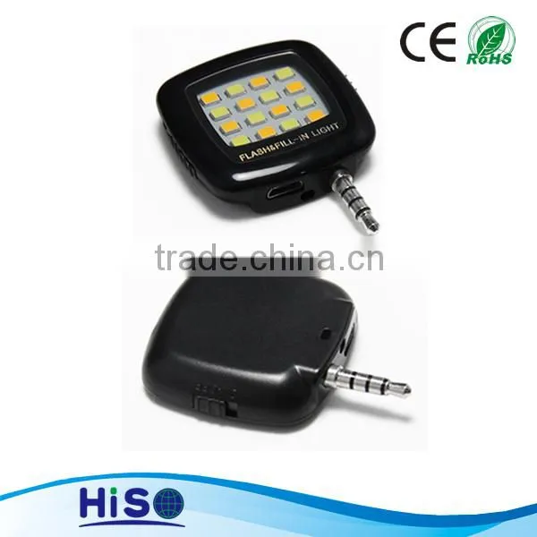 OEM Hot Selling Selfie Portable Mini 16 LED External Flash Fill in Light for Christmas Gift photo-3