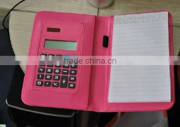 calculator notebook