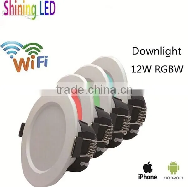 Wifi Intelligent Home Light 12W LED Downlight Dimmable