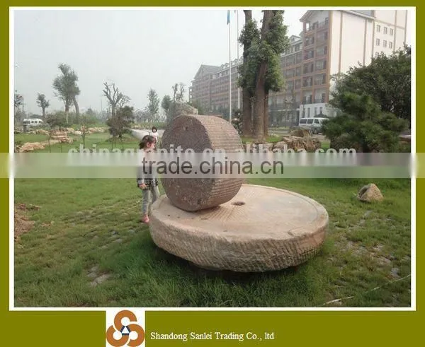 Antique Millstone Roller photo-3