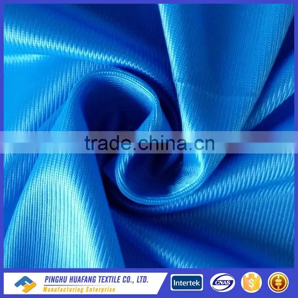100% Polyester Tricot Dazzle Fabric for Gown