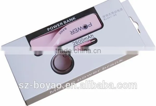 2016 Fashionable ,hot Portable Power Bank, 2600 Mah Power Bank, Portable Power Bank for Smartphone photo-5