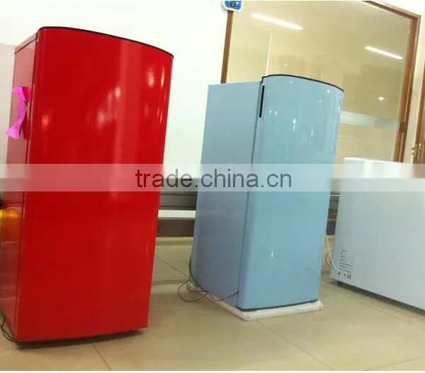 Beautiful Design Refrigerator Sky Blue Color Fridge Made in China photo-6