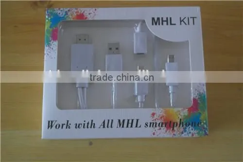 Cabletolink 1080P Mobile HD Link MHL Micro USB to HDMIHDTV ADAPTER CABLE LEAD FOR Phone/Tab photo-3