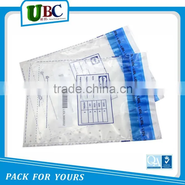 Customized Security Poly Mailer Plastic Shipping Envelope/Evident Security Bag Seal