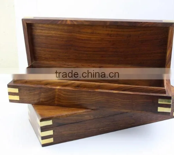 Handmade Rosewood Shaving Storage Box - Large