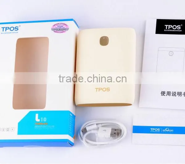 Hot Selling Portable QC 2.0 Power Bank 10400mAh A-grade 18650 Battery Mobile Phone Charger for Samsung photo-6