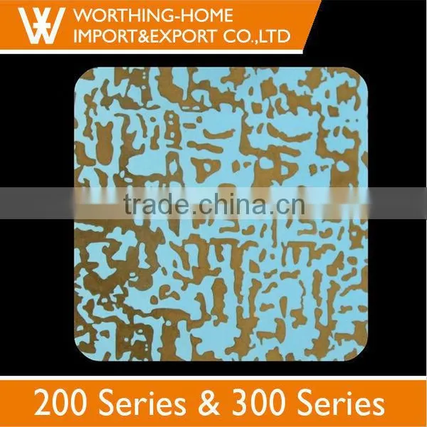 Easy Sell Items 201 Etched Stainless Steel Panels Decorative Manufacture photo-6