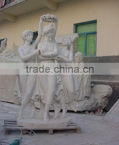 Engraved Stone Statues