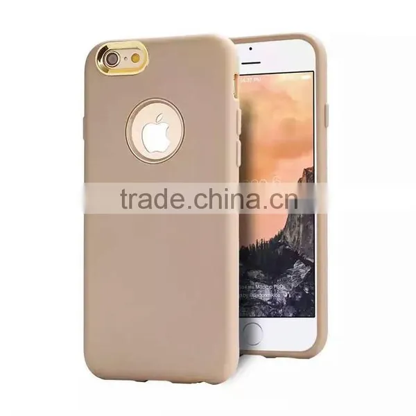 Korea Style TPU Electroplating PC Camera Protective Shockproof Anti-Throw Case Cover For IPhone 6 Iface Mobile Phone Cover photo-2