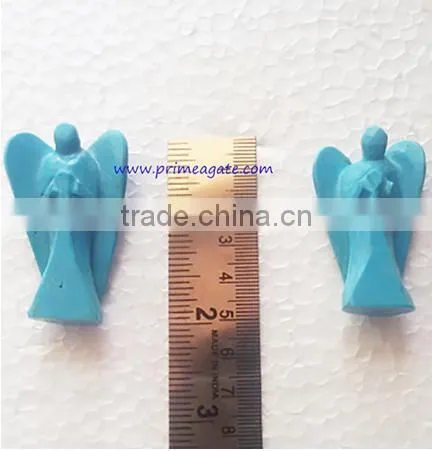 Turquoise 2INCH Delightful Angels | Metaphysical Gemstone Carved Angels