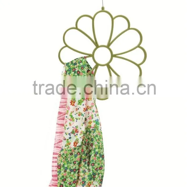 Hight Quality Flocked Flower Scarf Hanger photo-4