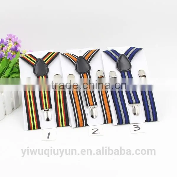 Suspenders for Kids Elastic Adjustable Pants Suspenders 2016 Fashion Jeans Braces Striped Suspenders Baby Clothing Accessories photo-3