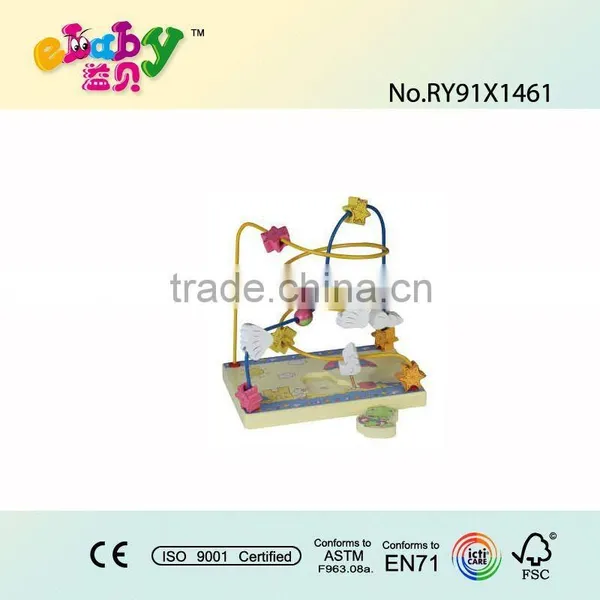 Boy Wire Labyrinth, Wooden Beads Toys