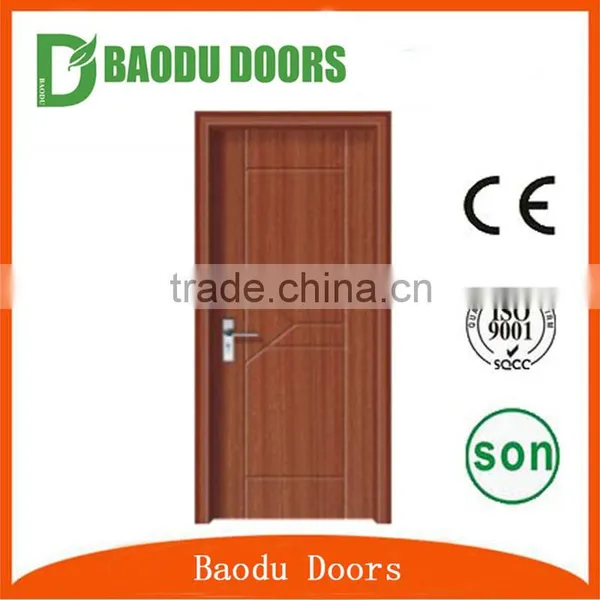 Cheap Pvc Wooden Door Bedroom Door Designs Pictures photo-3