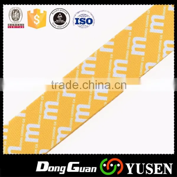 Cheap Price Polyester Custom Yellow Guitar Strap With High Quality photo-2