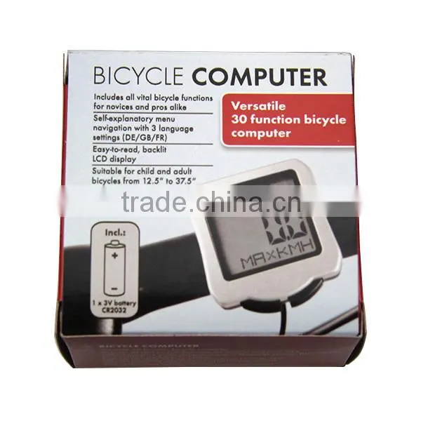 2016 Electric Bike Speedometer Digital Bicycle Odometer LCD Display photo-5