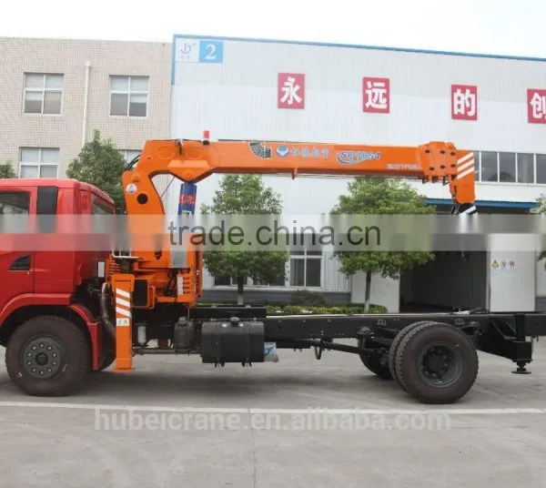 10ton Crane With Straight Arms, SQ10S4, Hydraulic Crane on Truck. photo-4