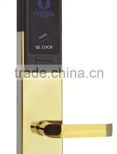 QL-T1 Hot Sale Smart High Quality Hotel Card Key System Lock
