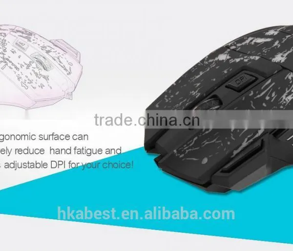 LED Lighting DPI 3D 7 Buttons Computer Notebook Gaming USB Wire Game Mouse photo-3