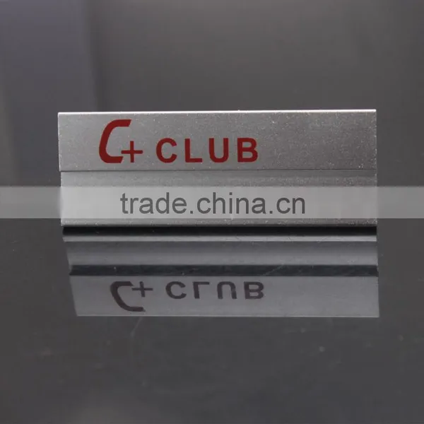 Aluminum Alloy Nametag/name Badge/name Plate photo-3