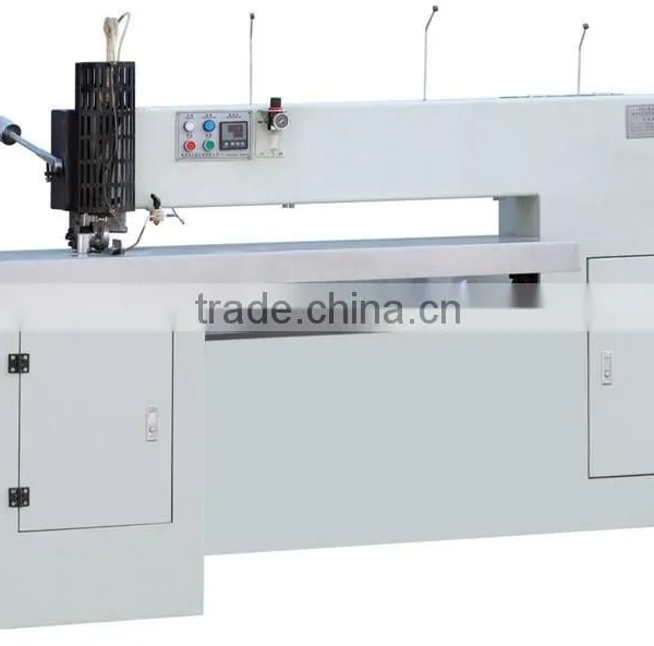 MH1114 with glue thread Longitudinal veneer stitching machine