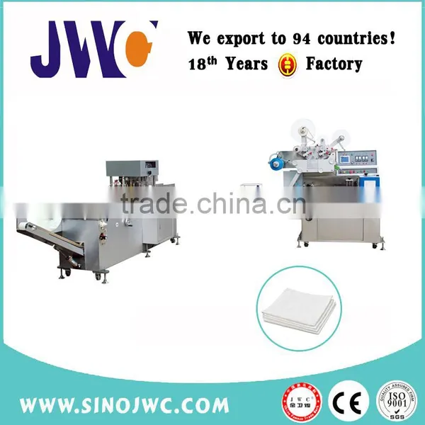 2015 New Semi Automatic Napkin Packing Machine For Tissue Paper