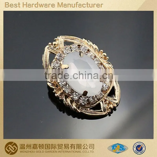 2014 Flower Shape Brooch/wedding Brooches Wholesale/clear Diamante Brooches for Weddings