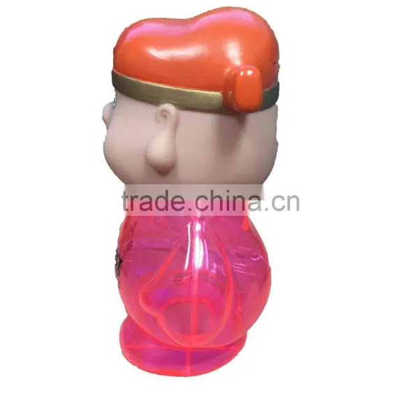Custom Vinyl Mammon Figure Money Box,Clear Plastic Mammon Toy photo-3