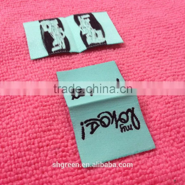 OEM Soft Taffeta Woven Label,sewn on Garment Label photo-5
