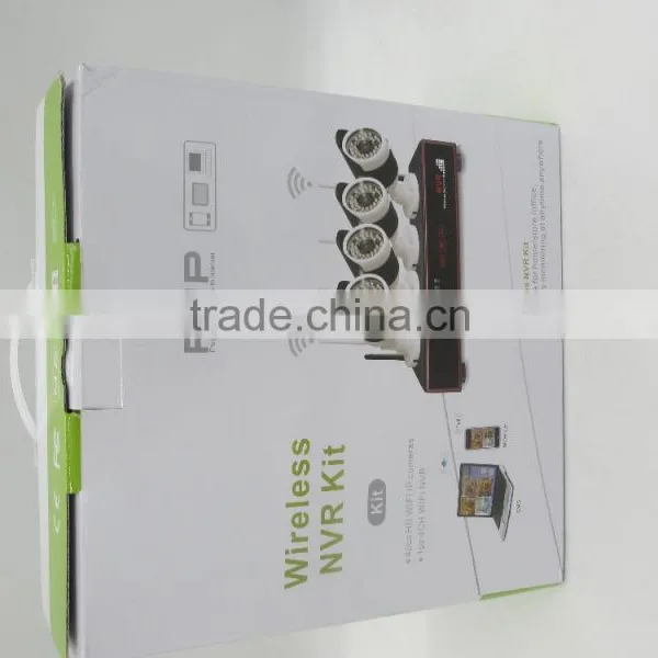 Bullet Camera Support 2 HDD P2P Wifi Wireless Camera System 12v Nvr Kit photo-6