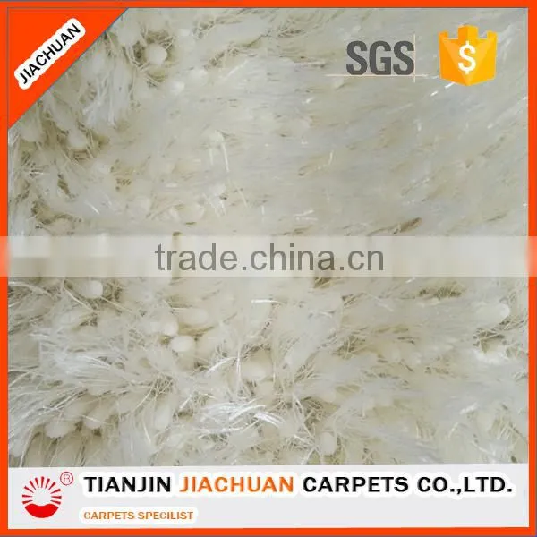 Round Corner Long Hair Microfiber Anti-slip Chenille Mat photo-3