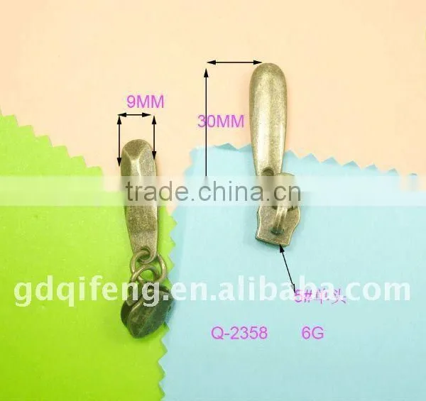 Qifeng Ancient Classical Metal Zipper Puller Q-2358