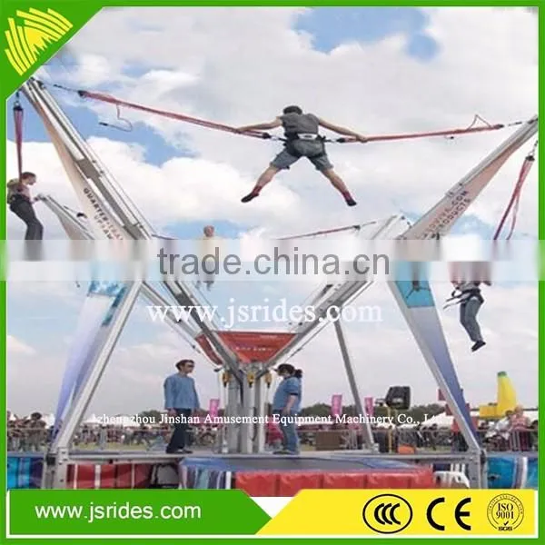 Commercial Indoor Trampoline Park With Bungee Trampoline
