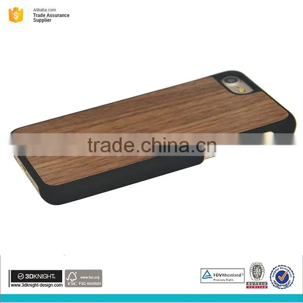 Walnut Wood Cell Phone Case for Iphone Case Wood Mobile Cover photo-5