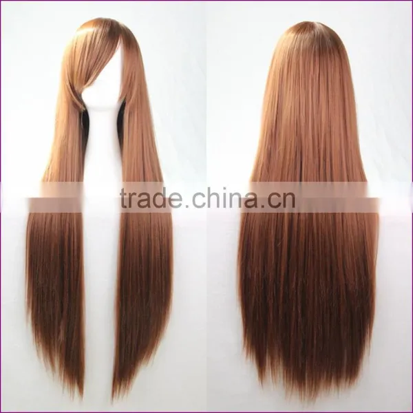 Hot 10cm Long Wig Carve Women Straight Party Wigs Cheap Synthetic Wigs Blonde Red Black Brown Blue Cosplay Wig Zaivat Vypremlyat photo-2