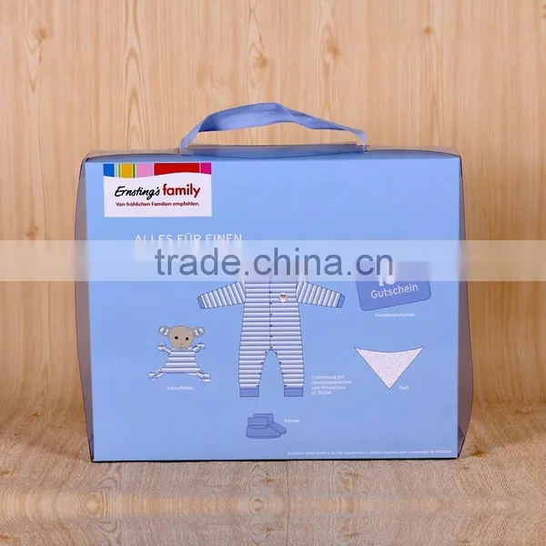 Customized Rigid Cardboard Packaging Box for Baby Clothes photo-3