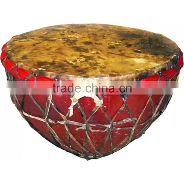 HANDMADE PROFESSIONAL TRADITIONAL INDIAN NAGADA DRUM TRADITIONAL MUSICAL INSTRUMENT India Dholak Tabla Set photo-3