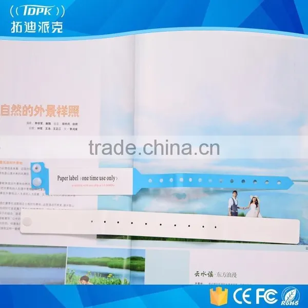 Hospitals Disposable Medical Rfid Tags Wristband