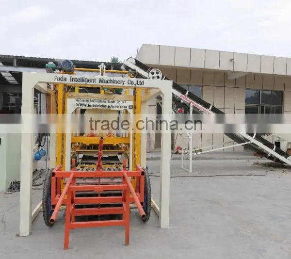 QT4-18 Full Auto Hydraform Full Auto Block Making Machine Sand Color Paver Brick Machine photo-3